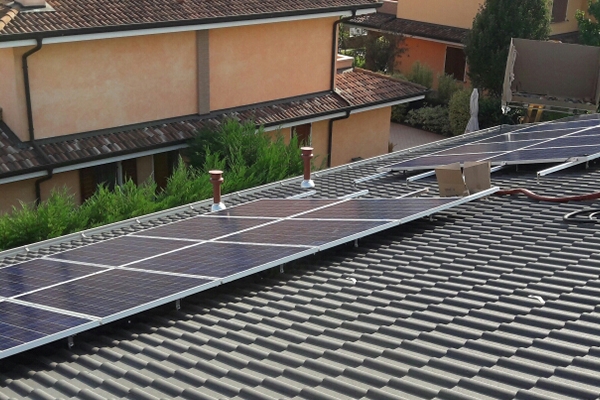 Impianto fotovoltaico per nuova abitazione